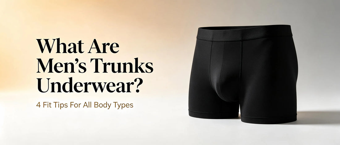 What Are Men’s Trunks Underwear? 4 Fit Tips For All Body Types