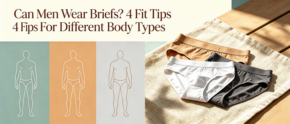 Can Men Wear Briefs? 4 Fit Tips For Different Body Types