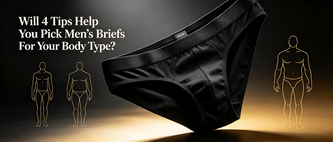 Will 4 Tips Help You Pick Men’s Briefs For Your Body Type?