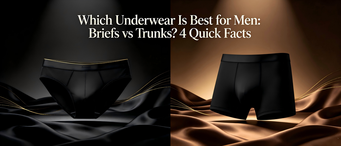 Which Underwear Is Best for Men: Briefs vs Trunks? 4 Quick Facts
