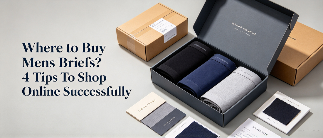 Where to Buy Mens Briefs? 4 Tips To Shop Online Successfully