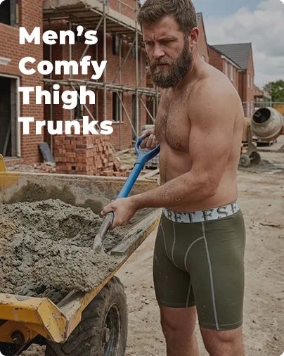 Men's Comfy Thigh Trunks
