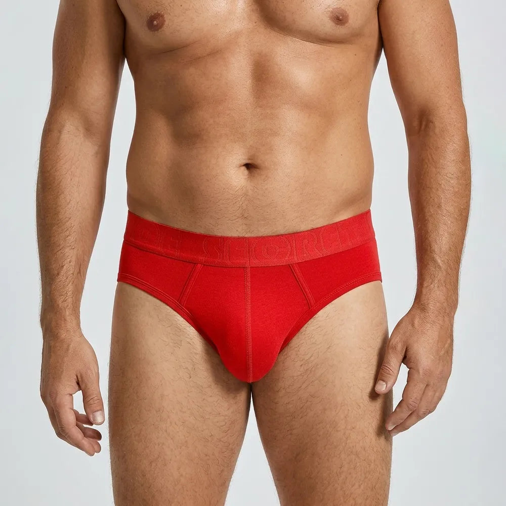 SecretFace Men's luxury brief high quality stretchable cotton with flexible tight fit made for comfort and durability