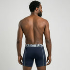 Secret Face Men's Anti-Chafe Trunks - Contour Panel Design, Stretchy & Non-Slip Waistband, Athletic Support Boxer Briefs