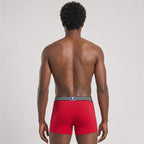 Secret Face Men's 5-Pack Ultra-Soft Boxer Briefs - Lightweight Stretch Cotton, Second Skin Feel, Assorted Colors