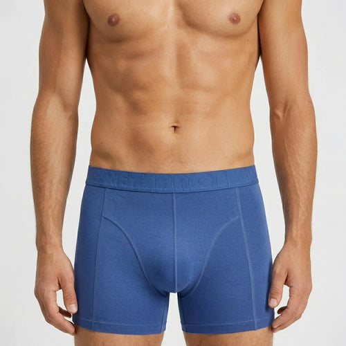 Secret Face Men's 5-Pack Premium Cotton Boxer Briefs - Stretchy, Tight Fit, Comfort & Durability