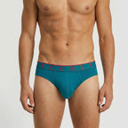 Secret Face Men's 5-Pack Solid Color Briefs - Premium Stretch Cotton, Comfort Fit