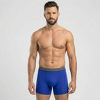 Secret Face Men's Ultra-Soft Boxer Briefs - Lightweight Stretch Cotton, Second Skin Feel, Assorted Colors