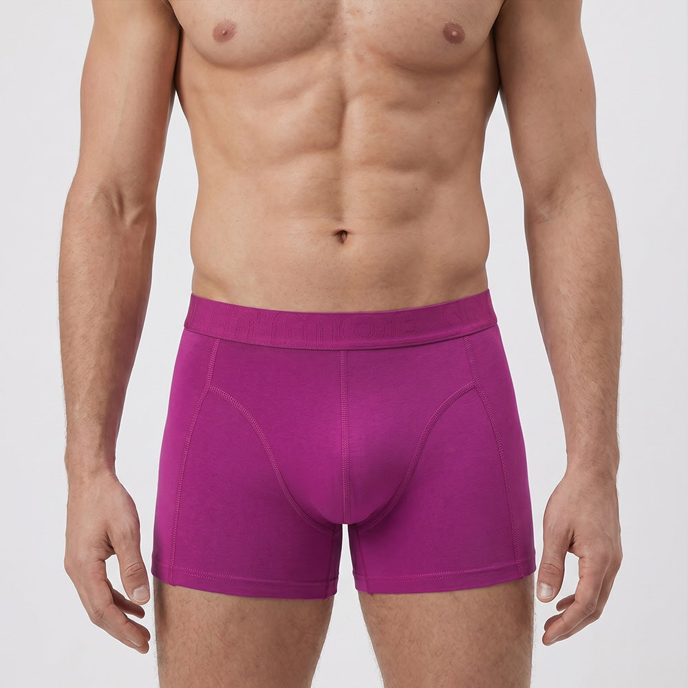 SecretFace Men's luxury boxer high quality stretchable cotton with flexible tight fit made for comfort and durability