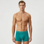 Secret Face Men's Super Comfort Trunks 5-Pack Stretch Light Cotton Underwear, Second Skin Feel