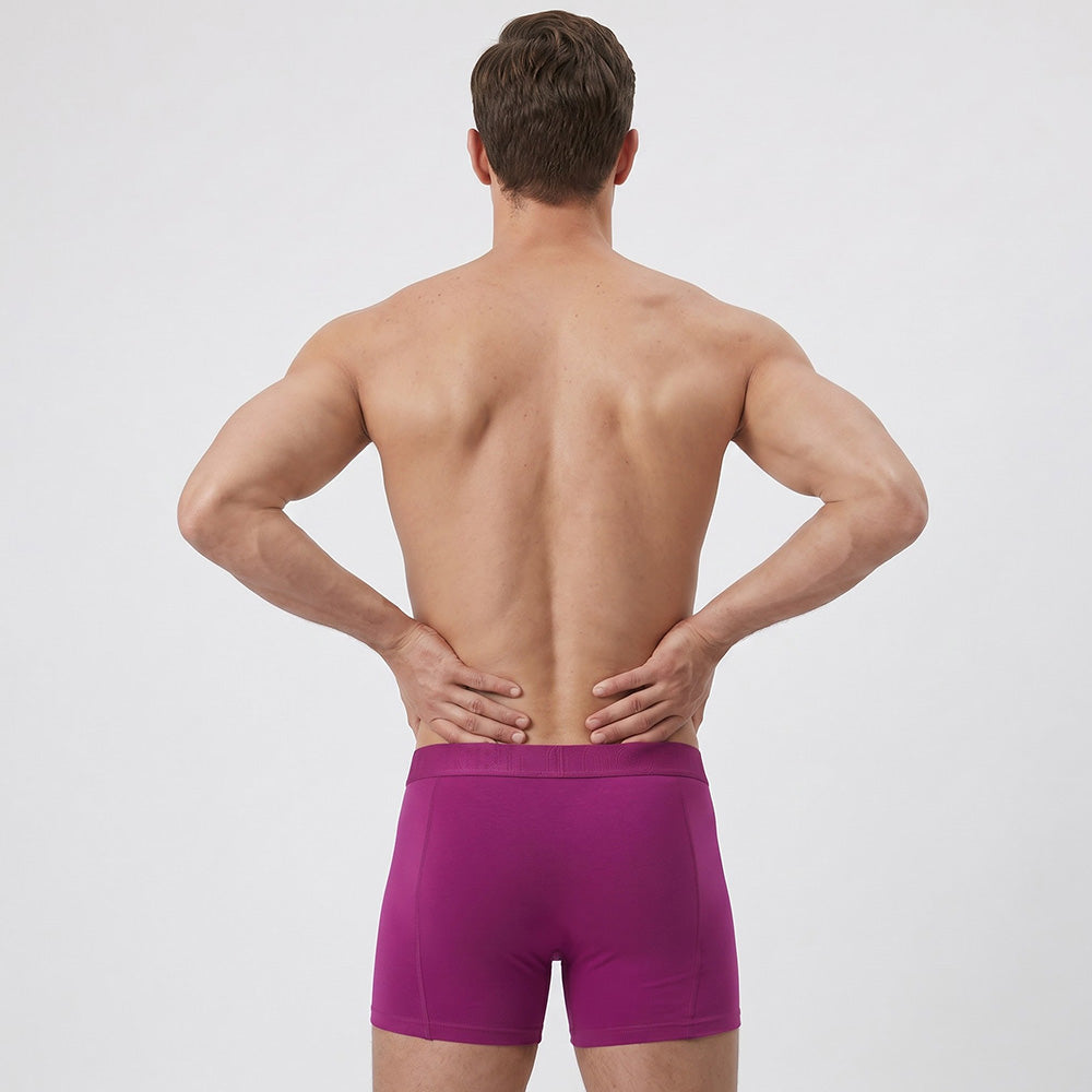 SecretFace Men's luxury boxer high quality stretchable cotton with flexible tight fit made for comfort and durability
