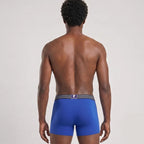 Secret Face Men's 5-Pack Ultra-Soft Boxer Briefs - Lightweight Stretch Cotton, Second Skin Feel, Assorted Colors