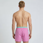 Secret Face Men's Quick Dry Beach Shorts - Elastic Waist Drawstring Swim Trunks