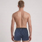 Secret Face Men's 3-Pack Woven Boxer Shorts - 100% Cotton, Loose Fit, Elastic Waistband, Assorted Plaid & Dot Patterns