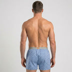 Secret Face Men's 3-Pack Woven Boxer Shorts - Soft Cotton, Loose Fit, Elastic Waistband, Assorted Animal & Plaid Prints