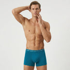 Secret Face Men's Super Comfort Trunks 5-Pack Stretch Light Cotton Underwear, Second Skin Feel