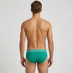 Secret Face Men's 5-Pack Color Block Briefs - Bold Contrast Colors, Stretch Cotton, Comfort Fit