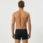 Secret Face Men's 5-Pack Bamboo Trunks - Solid Colors, Soft & Breathable, Comfort Fit Boxer Briefs