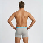 Secret Face Men's Stretch Cotton Boxer Briefs 5-Pack - Tight Fit, Flexible, Multi-Color & Floral Print