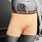 Secret Face Men's 5-Pack Premium Trunks - Soft Performance Cotton, Breathable Everyday Luxury Boxer Briefs